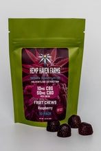 Load image into Gallery viewer, SORRY, OUT OF STOCK! 10mg CBG, 50mg CBD Vegan Fruit Chew 10 pack - Chemical free, Solvent free, CO2 free