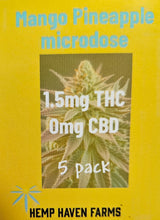 Load image into Gallery viewer, MICRODOSE FRUIT CHEW, 1.5mg THC - 5 pack