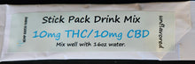 Load image into Gallery viewer, 10mg THC/10mg CBD Drink Mix-Unflavored