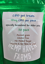 Load image into Gallery viewer, 10mg PET TREATS - SPECIALLY FORMULATED FOR SENIOR PETS