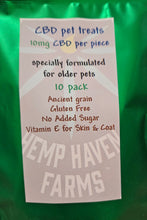 Load image into Gallery viewer, 10- or 20-pack:10mg PET TREATS - SPECIALLY FORMULATED FOR SENIOR PETS