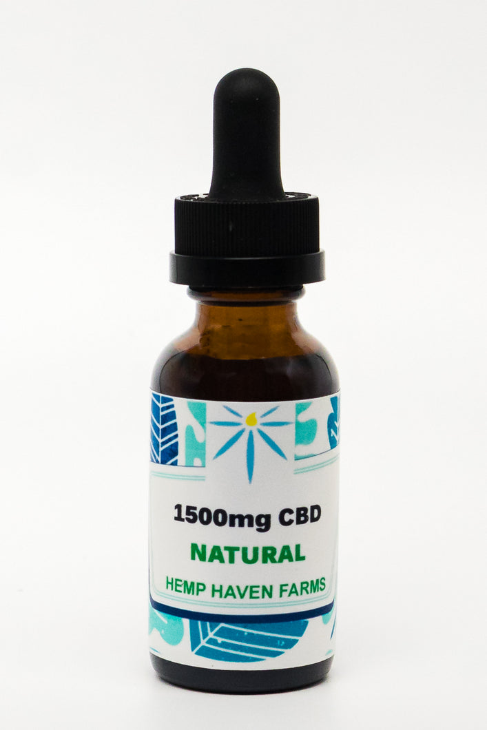 1500mg CBD Tincture: Natural