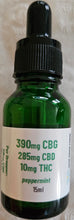 Load image into Gallery viewer, CBG/CBD TINCTURE PEPPERMINT: GREAT FOR PAIN RELIEF!