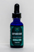 Load image into Gallery viewer, 3030mg CBD TINCTURE - Chemical free, Solvent free, CO2 free (30ml)