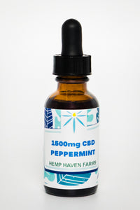 1500mg CBD Tincture: Peppermint