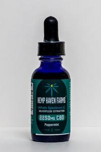 2250mg CBD TINCTURE - Chemical free, Solvent free, CO2 free (30ml)