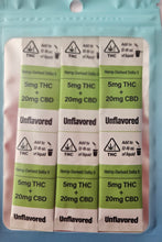 Load image into Gallery viewer, Drink Stick 3 pack: 5mg THC with 20mg CBD. Unflavored powder to mix with any liquid.