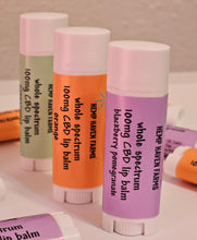 Load image into Gallery viewer, LIP BALMS with 100mg CBD