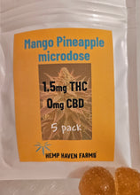 Load image into Gallery viewer, MICRODOSE FRUIT CHEW, 1.5mg THC - 5 pack