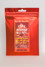 Load image into Gallery viewer, RUBY ORANGE 5mg THC, 0mg CBD 10 pack fruit chews